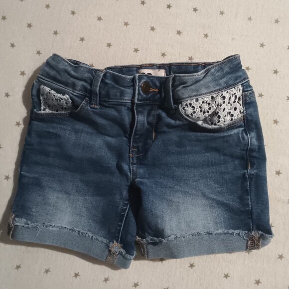 Lot of 2 Girl's Jean Shorts size 7 - Picture 2 of 5